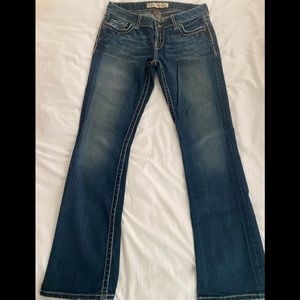 BKE boot cut jeans. 27” X 30”